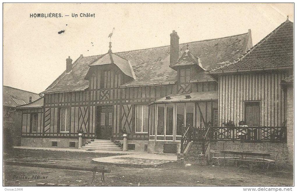 02 HOMBLIERES Un Chalet - Autres & Non Classés