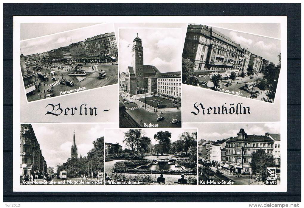 (418) AK Berlin Neukölln - Mehrbildkarte - Neukoelln