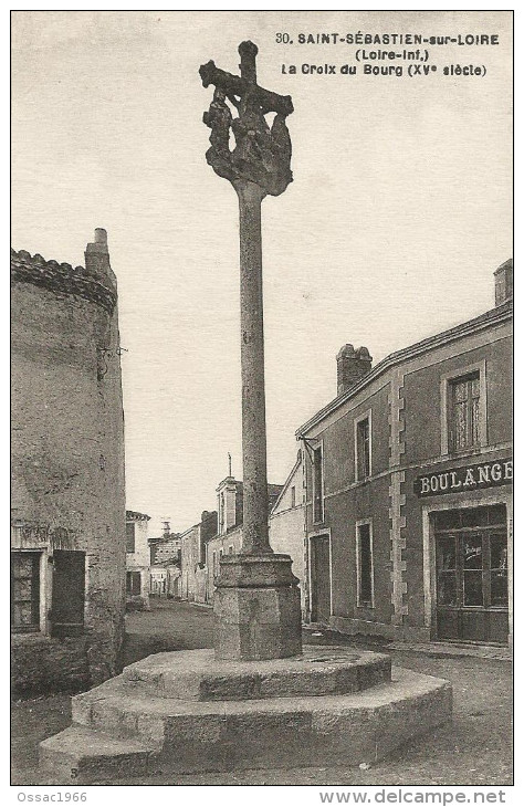 44 SAINT SEBASTIEN SUR LOIRE La Croix Du Bourg (boulangerie) - Saint-Sébastien-sur-Loire