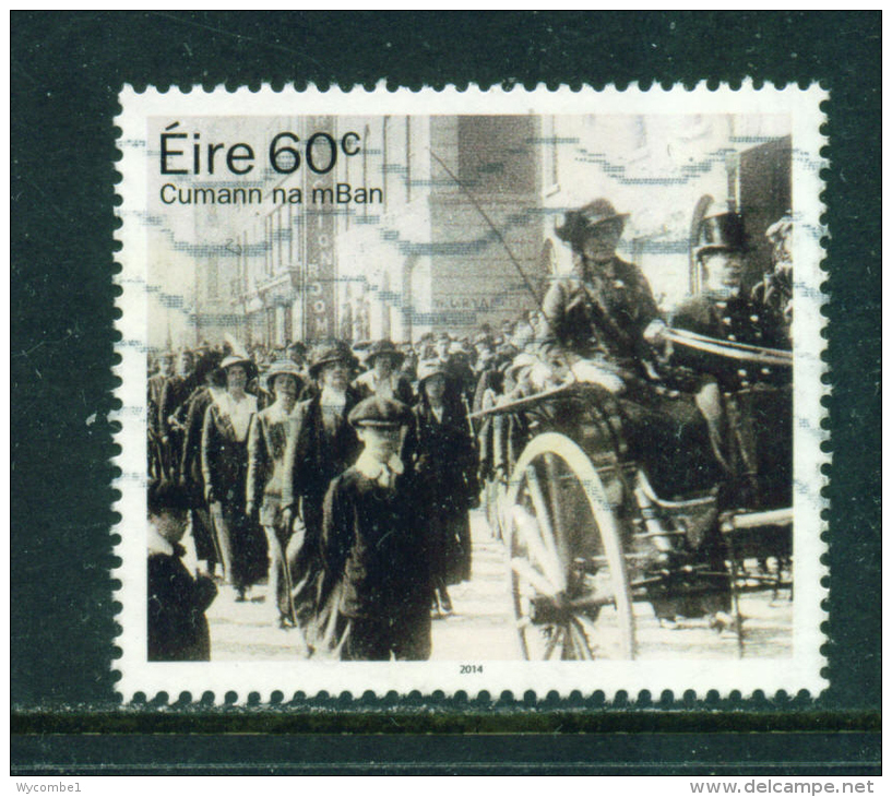 IRELAND  -  2014  Cumann Na Mban  60c  Used As Scan - Used Stamps