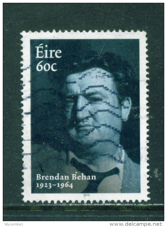 IRELAND  -  2014  Brendan Behan  60c  Used As Scan - Oblitérés