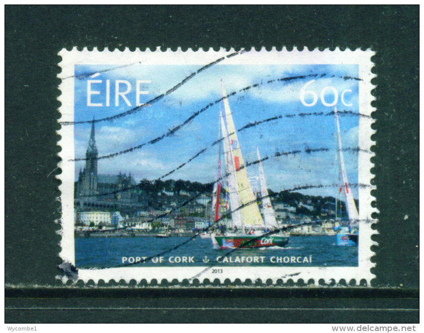 IRELAND  -  2013  Port Of Cork  60c  Used As Scan - Used Stamps