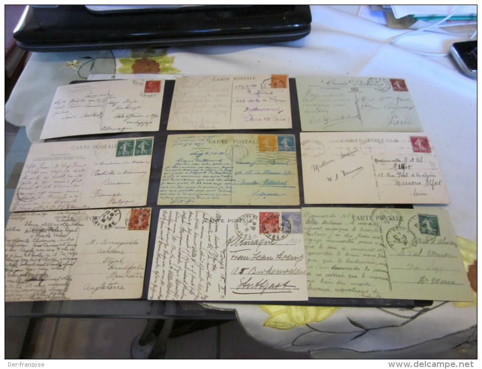 FRANKREICH  Lot.  ältere  POSTKARTEN - 5 - 99 Cartes