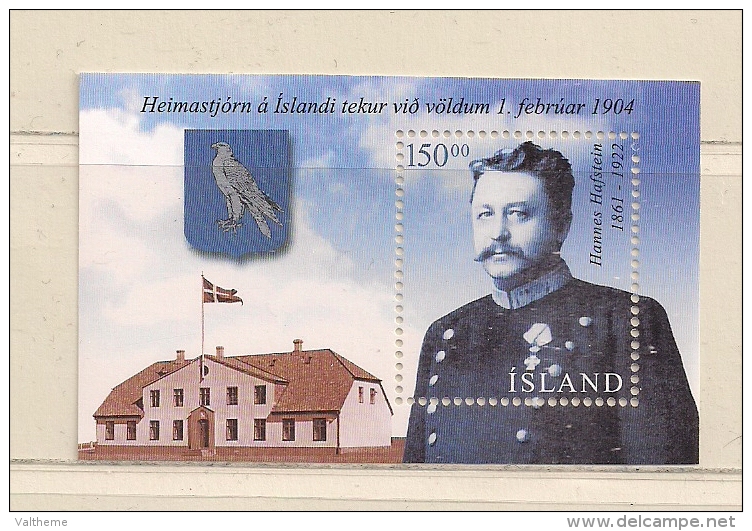 ISLANDE   ( EUIS - 129 )    2004    N° YVERT ET TELLIER    N° 35    N** - Blokken & Velletjes