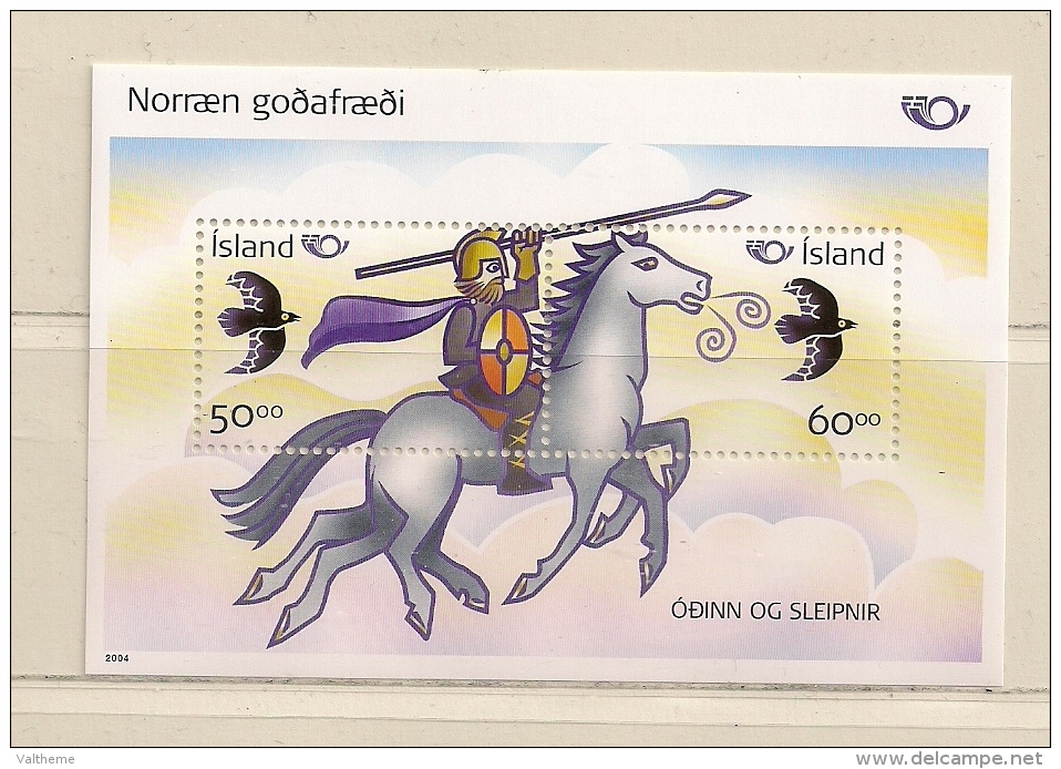 ISLANDE   ( EUIS - 130 )    2004    N° YVERT ET TELLIER    N° 36    N** - Blocks & Sheetlets