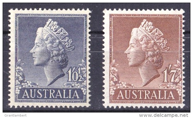 Australia 1955 Queen Elizabeth MNH  SG 282, 282d - Mint Stamps