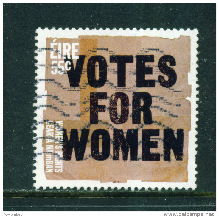 IRELAND  -  2011  Votes For Women  55c  Used As Scan - Oblitérés