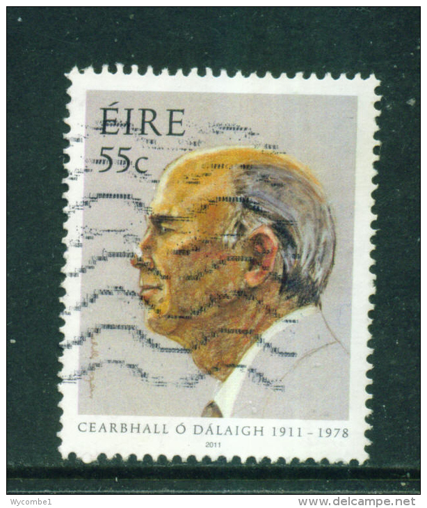 IRELAND  -  2011  Cearbhall O'Dalaigh  55c  Used As Scan - Usados