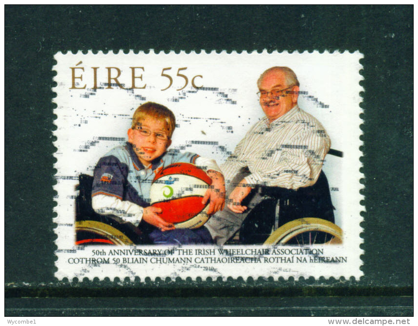 IRELAND  -  2010  Wheelchair Association  55c  Used As Scan - Usados