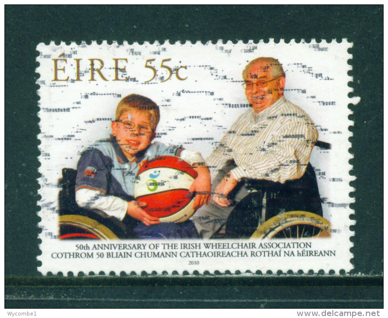 IRELAND  -  2010  Wheelchair Association  55c  Used As Scan - Oblitérés