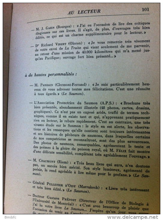 1955- La TRUITE   Sa Vie- Sa Pêche- Sa Pisciculture  Préface du Docteur L. TIXIER