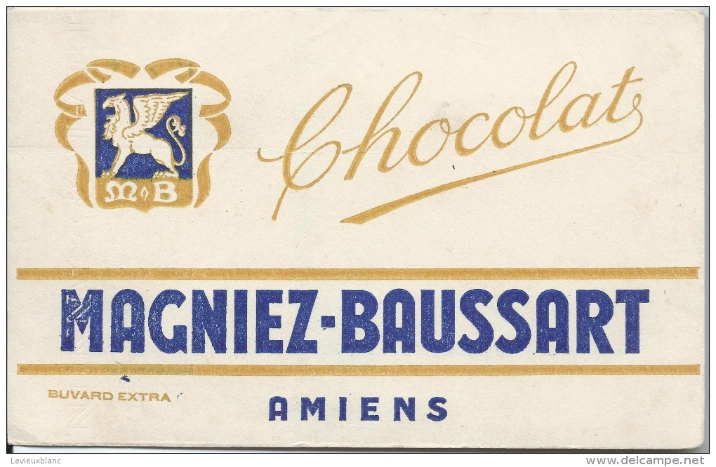 Chocolat Magniez-Baussart/ AMIENS / Vers 1945-1955    BUV117 - Cocoa & Chocolat