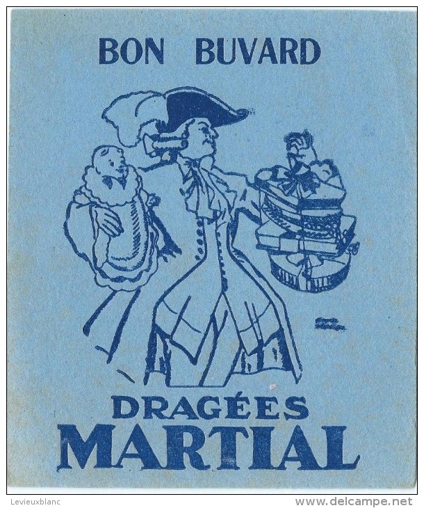 Dragées Martial  / /Vers 1945-1955    BUV135 - Dulces & Biscochos