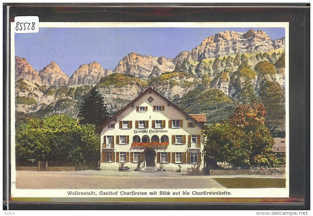 WALLENSTADT - GASTHOF CHURFIRSTEN - TB - Autres & Non Classés