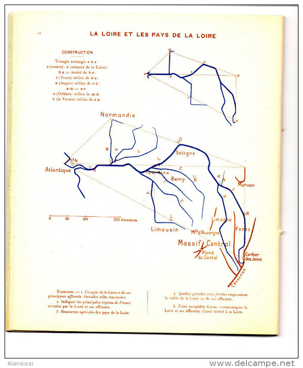 CAHIER DE CARTOGRAPHIE par Antoine Fraysse FRANCE ET FRANCE D'OUTREMER  COLIN  44 Pages  1957