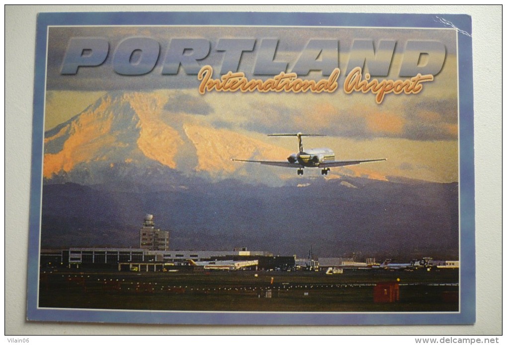 AEROPORT / FLUGHAFEN  / AIRPORT          PORTLAND     INTERNATIONAL  AIRPORT - Aerodrome