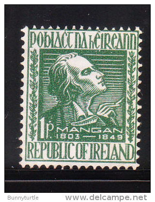 Ireland 1949 Mangan Poet Used - Oblitérés