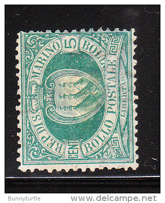 San Marino 1877-99 Numerals 5c Used - Usados