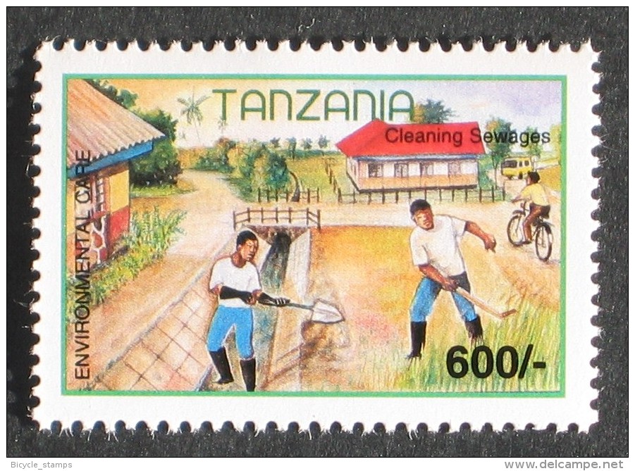 TANZANIE Tanzania  ** MNH Vélo Cycliste Cyclisme Bicycle Cyclist Cycling Fahrrad Radfahrer Radfahren Bicicleta C [AI67] - Cycling