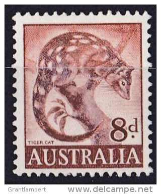 Australia 1959 8d Tiger Cat MNH - Mint Stamps