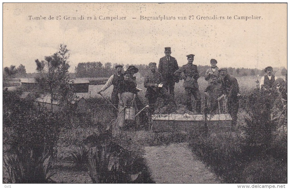 Begraafplaats Van 27 Grenadiers Te Campelaer - Kampenhout