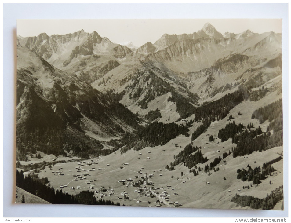 (4/5/67) AK "Mittelberg-Bödmen" Klein Walsertal, Hochkünzelspitze - Kleinwalsertal