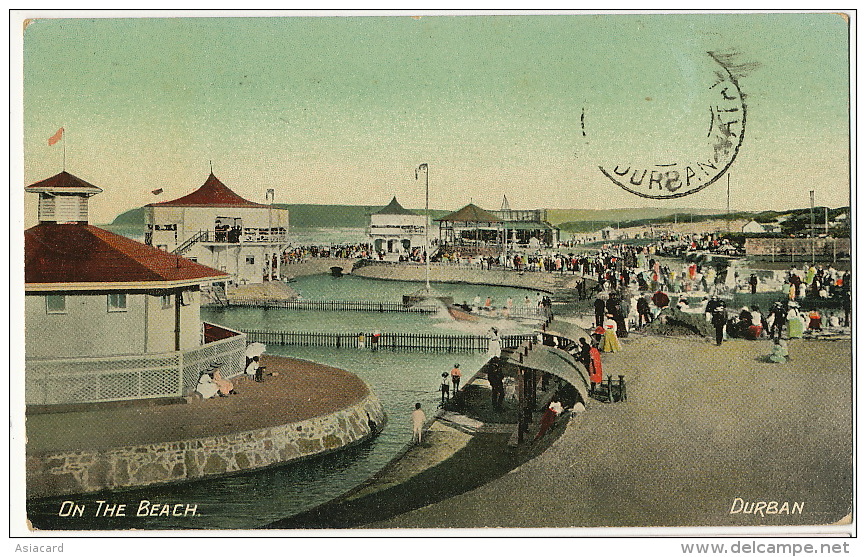 Durban On The Beach Colored To Emilie Tron Mireloup Au Tronchet Par Plerguer - Afrique Du Sud