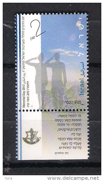 Israel 2013 Memorial Day MNH  (a3p20) - Unused Stamps (with Tabs)
