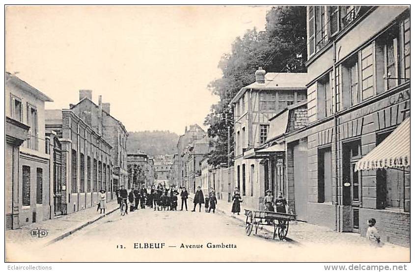 Elbeuf   76     Avenue Gambetta - Elbeuf