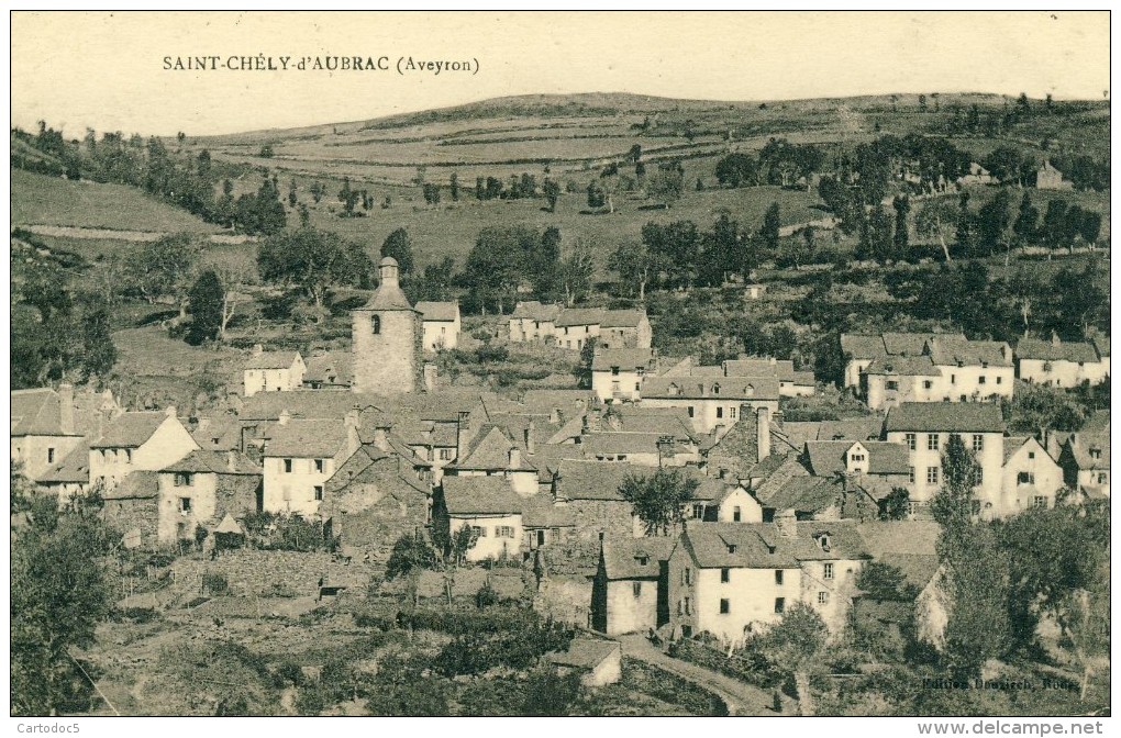 Saint-Chély-d'Aubrac  (Aveyron)  Cpa - Other & Unclassified