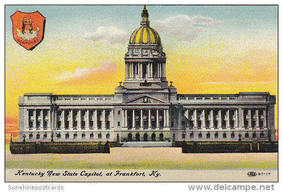 Kentucky Frankfort New State Capitol Building 1911 - Frankfort