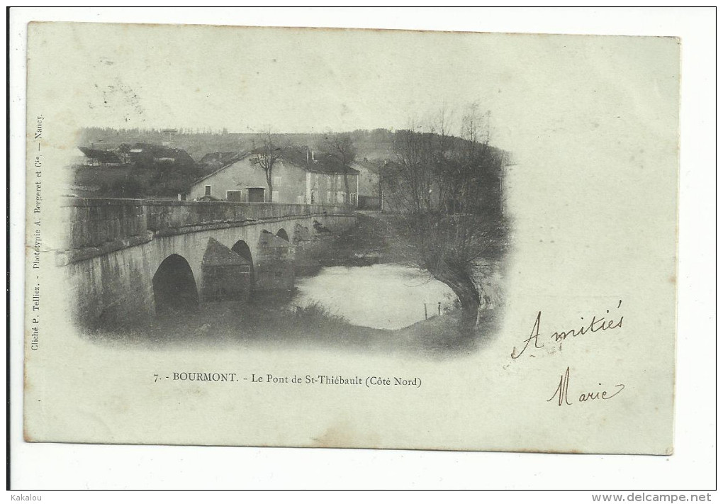 BOURMONT (52) Le Pont De Saint Thiebault (côté Nord) - Bourmont