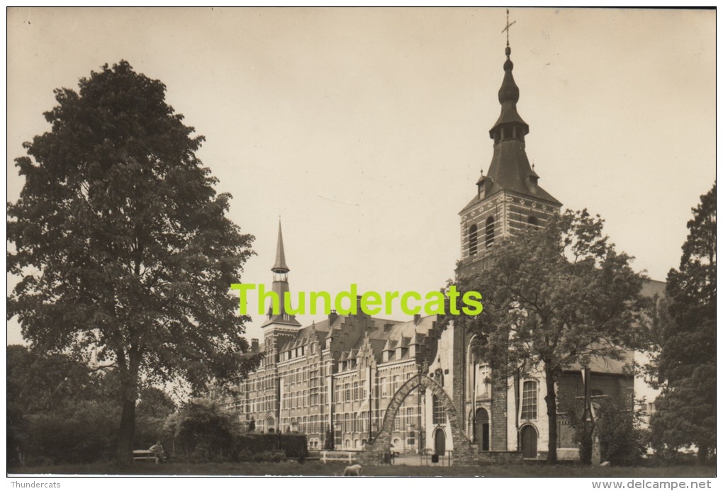 CPA  CARTE PHOTO SEMINAIRE ET EGLISE DE BASSE WAVRE EDITIONS. SUCCES - Waver