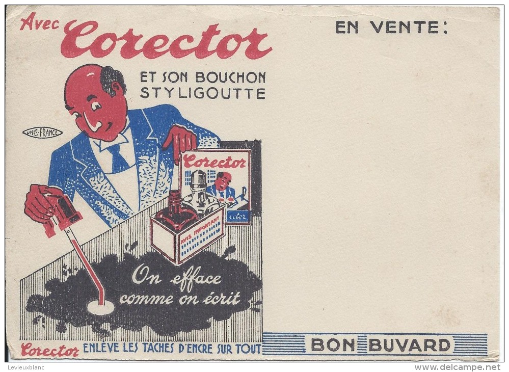 Bureau/Corector /et Son Styligoutte/ /vers 1945-1955     BUV142 - B