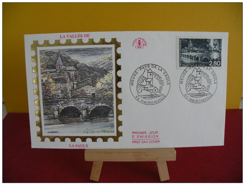 FDC- La Vallée De La Saulx - 55 Haironville - 2.07.1994 - 1er Jour, - 1990-1999