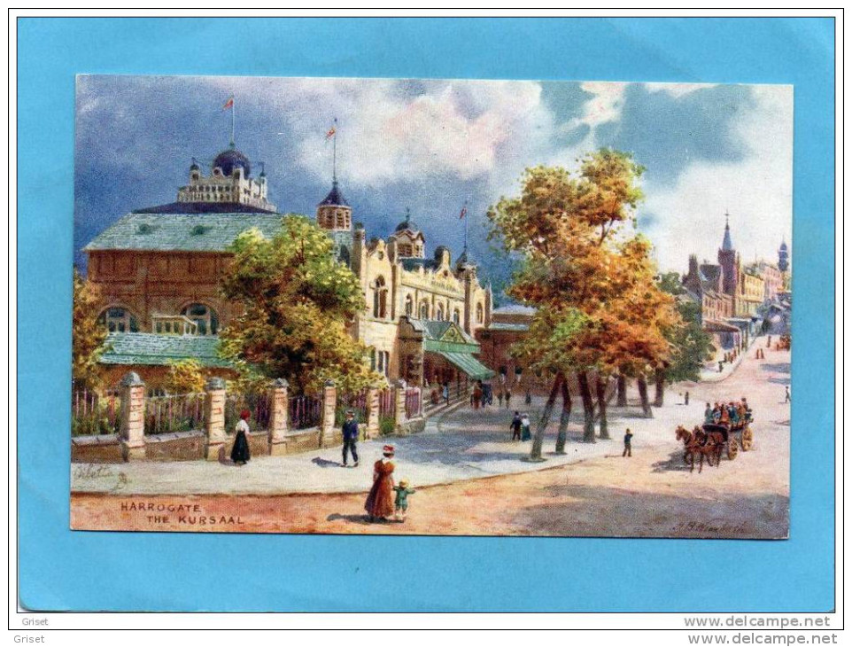 Royaume Uni-HARROGATE- The Kursaal-carte Illustrée  -animée -edition Tuck--"oilette-années 1900-10 - Harrogate