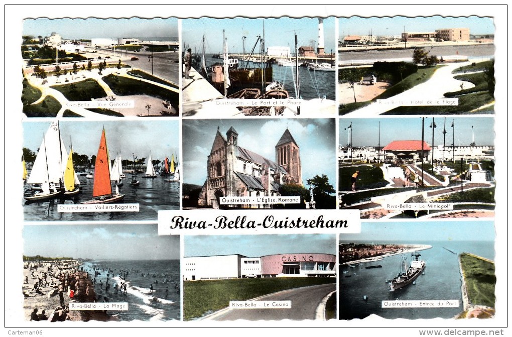 14 - Riva Bella - Ouistreham - Multi-vues - Editeur: Artaud - Autres & Non Classés