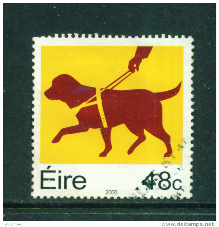 IRELAND  -  2006  Guide Dogs For The Blind  48c  Used As Scan - Used Stamps