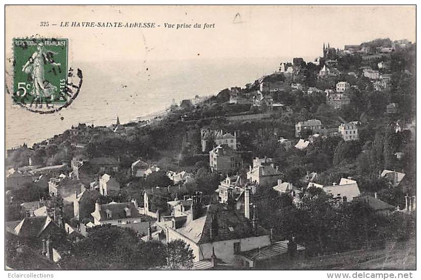 Le  Havre   76     Ste Adresse  Vue Prise Du Fort - Non Classés