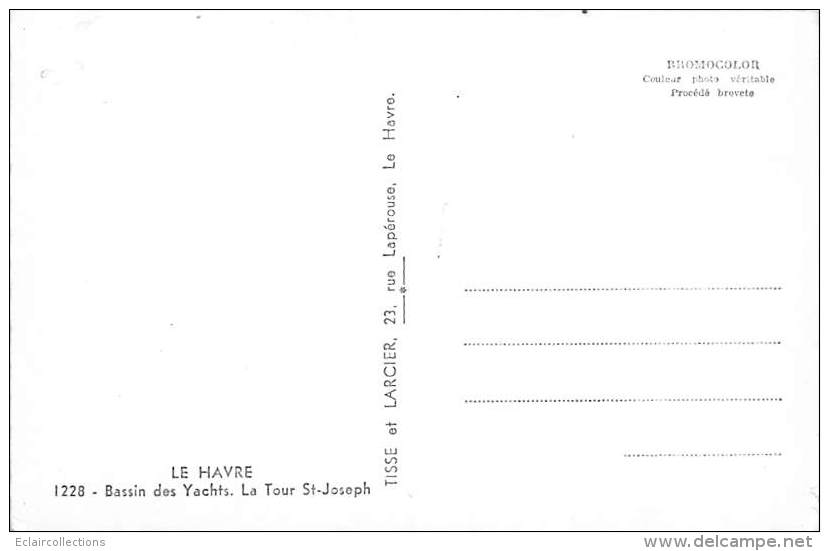 Le  Havre   76   Bassin Des Yatchs  Années 1960 - Zonder Classificatie