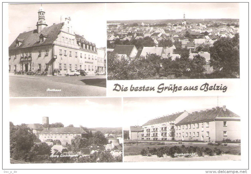 Deutschland - Belzig - Burg Eisenhardt - Goethestrasse - Rathaus - Belzig