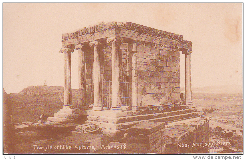 PC Athens - Temple Of Nike Apteros (4474) - Griekenland