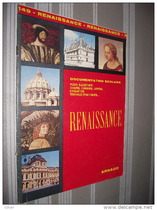Documentation Scolaire Arnaud N°149 Renaissance - Fiches Didactiques