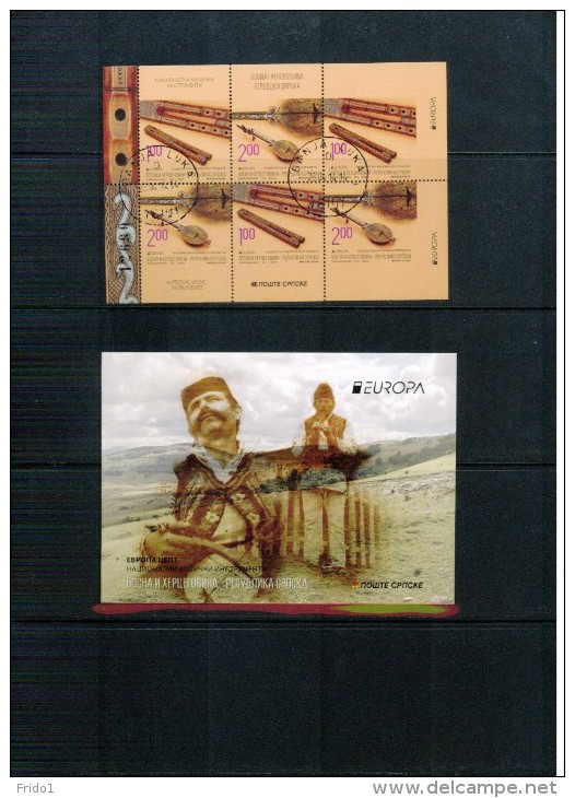 Bosnia And Herzegowina Banja Luka 2014 Europa Cept MH / Booklet Sauber Gestempelt / Fine Used - 2014