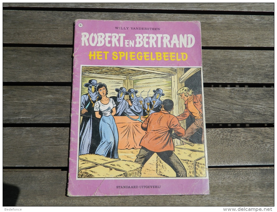 Robert En Bertrand - 56 - Het Spiegelbeeld - Vandersteen - Robert En Bertrand