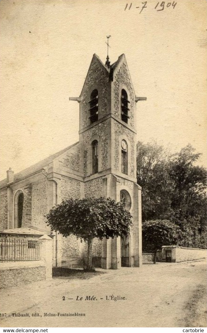 77 - LE MÉE-SUR-SEINE - L'Église - Le Mee Sur Seine