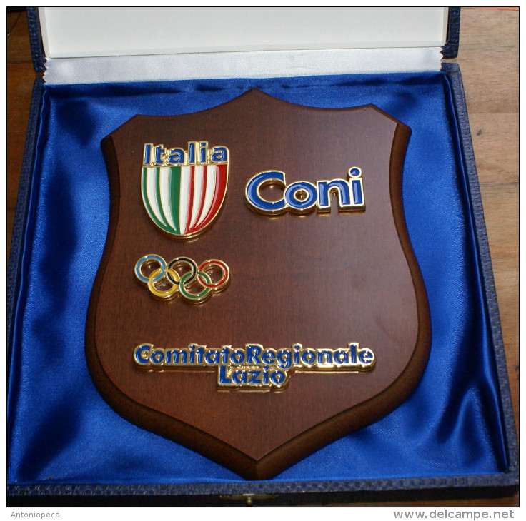 ITALIA - CREST ARALDICO DEL CONI - Habillement, Souvenirs & Autres