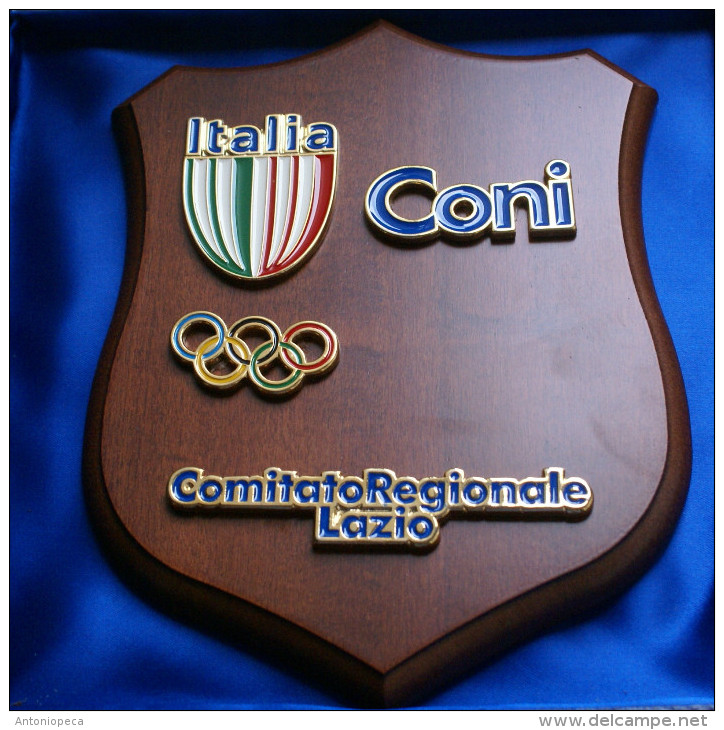 ITALIA - CREST ARALDICO DEL CONI - Uniformes Recordatorios & Misc