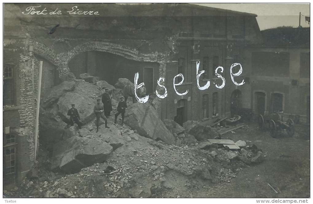 Lier / Lierre - Fort - Duitse Fotokaart 1914 ( Verso Zien ) - Olen