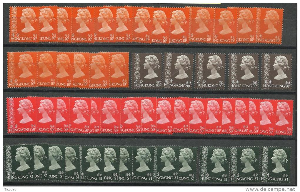 HONG KONG - 1973 QE II - Range Of MNH ** To $1.00. Catalogue $100++ - Unused Stamps